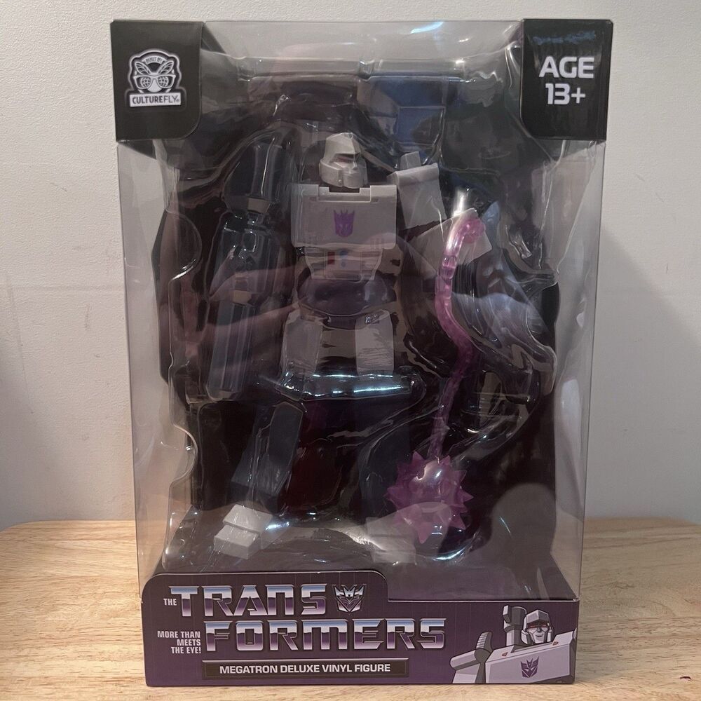 Transformers Megatron Deluxe Vinyl Figure Culturefly NEW SEALED